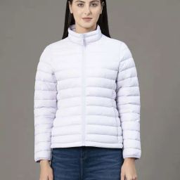 Red Tape Lavender Regular Fit Jacket-image-3