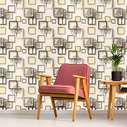 RoseCraft 3D Abstract 28 sq ft Wallpaper Painted ‎RC-1275-image-89