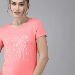 Van Heusen Floral Printed Round Neck Lounge T-Shirt-image-91