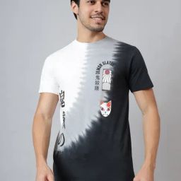 Free Authority Multicolor Regular Fit Printed T-Shirt-image-43