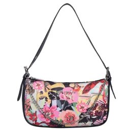 Lino Perros Multicolor Synthetic Printed Shoulder Handbag-image-45