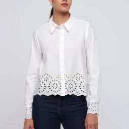 Cover Story White Regular Fit Shirt-image-121