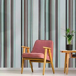 RoseCraft Stripes 28 sq ft Wallpaper Painted ‎RC-1389-image-46