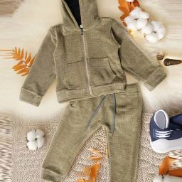 Bella Moda Girls Beige & Red Printed Co-ord sets-image-7