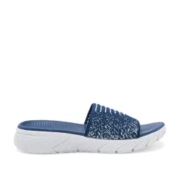 Red Tape Men's Navy Slides image 2