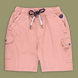 Wish Karo Boy Mid-Rise Cotton Cargo Shorts-image-57