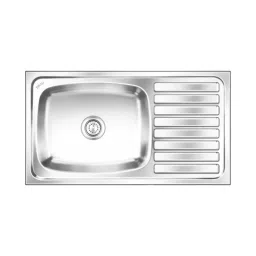 Nirali BG Kitchen Sink Popular Series Big 915x510 mm (36x20 inch) Anti-Scratch Finish Stainless Steel, Elegance Ultra-picture-40