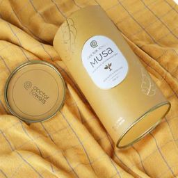 Doctor Towels Golden Ochre 380 GSM Banana Double Cloth Bath Towel - Gift Box-35