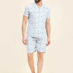 Sweet Dreams Multicolor Regular Fit Printed Shirt & Shorts Set-image-33