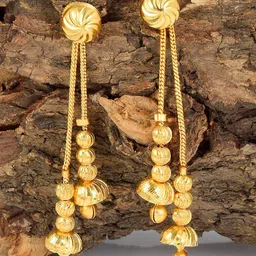 MEMOIR Gold Plated Contemporary Hoop Earrings-image-97