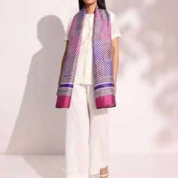 Fabindia Multicolored Printed Stole-picture-24
