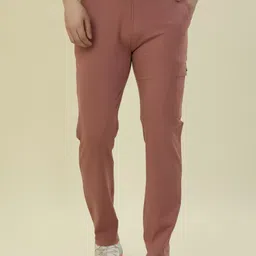 Albion By CnM Men Pure Cotton Mid-Rise Track Pants-picture-2