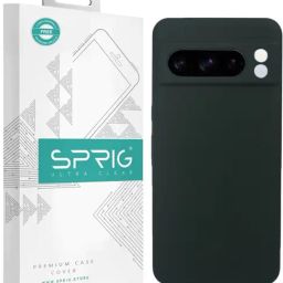 Sprig Liquid Silicone Back Cover for GOOGLE PIXEL 8 PRO (Green)-image-86