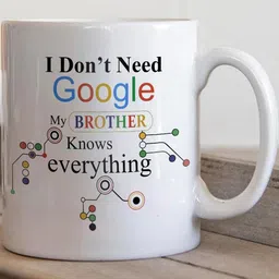 Unique Printed Coffee Mug gift for Brother and Sister - 179-51