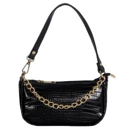 London Rag Black Textured Small Handbag-picture-27