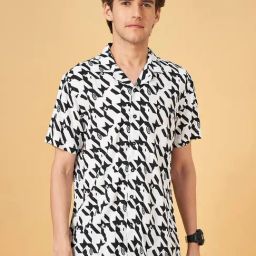 Sf Jeans By Pantaloons Bright White Slim Fit Shirt-image-91