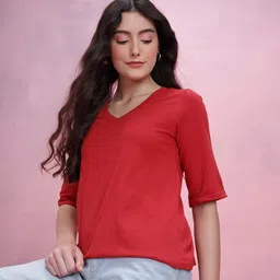 DressBerry V-Neck Regular Fit T-shirt-picture-15