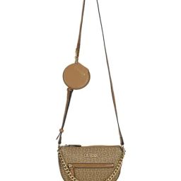 Guess Mocha Sylvester Logo Crossbody Bag-image-56