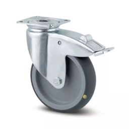Tente Swivel Castor Wheel, 150 Kg Capacity, 75 mm Wheel, 2477YGO075P40-image-73