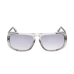 Guess GUS0008220C62SG Grey UV Protected Rectangular Sunglasses for Men image 2