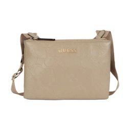 Guess Latte Reece Logo Crossbody Bag-image-18