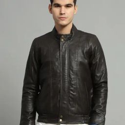 Monte Carlo Dark Brown Regular Fit Jacket-picture-25