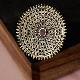 Fabindia Metal Adjustable Ring-image-34