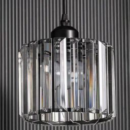 Whispering Homes Glossy Glass & Metal Pendant Light-image-26