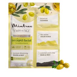 Mintree 5 Step Organic Olive Glow Facial Kit - 45 gm-53