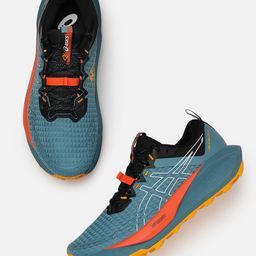 ASICS Men Woven Design GEL-Trabuco 13 Running Shoes-image-78
