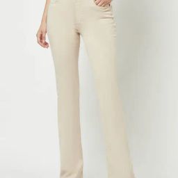 Crimsoune Club Beige Relaxed Fit Bootcut Jeans-image-52