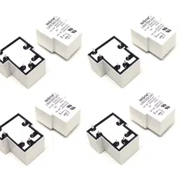 Invento ISC 1953-3 24V DC 30A 6 Pin T Shaped PCB SPDT Mount Relay for DIY Projects-20