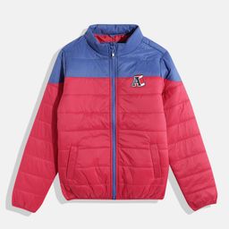 Allen Solly Junior Boys Colourblocked Padded Jacket-picture-32