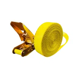 GTCFI Heavy Duty Endless Ratchet Tie Down Strap 1500 Kg Load Capacity 25 mm 5 m Polyester Yellow-image-79