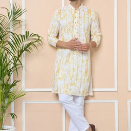 See Designs Men Embroidered Mirror Work Kurta-52