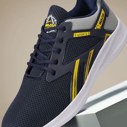 JQR Men Mesh Running Lace-Ups Non-Marking Shoes-18