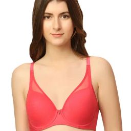 Triumph Pink Under-Wired Full Coverage T-Shirt Bra-picture-31