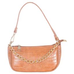 London Rag Tan Textured Small Handbag-image-39