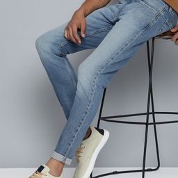 Levis Men Mid-Rise 512 Slim Tapered Fit Light Fade Stretchable Jeans-image-15