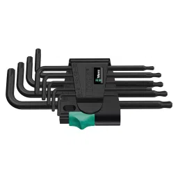 WERA HEX L-KEY SET, TORX, 9PC, 967/9 TX 1-2