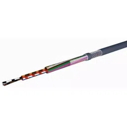 RS PRO Multi-Conductor Data Cable 0.25 mm² 2 Cores 23 AWG Screened 100 m Grey Sheath, 1368203-85