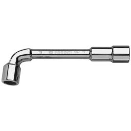 FACOM 24 mm Satin Chrome Stainless Steel Tubular Open-Socket Wrench, 75.24-18