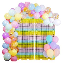 Bubble Trouble Pastel Balloons Arch Decorations Garl & Kit - Pack of 49 Pcs-image-60