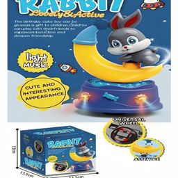 Sanjary Bump & Go Musical Rabbit light and music cute and interesting appereance for kids color design may vary-2