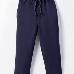 Rikidoos Solid Pant - Navy Blue-image-12
