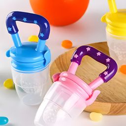 COZY VIBES  Bpa Free Feeding Food Fresh Baby Fruit Feeder Pacifier Infant Teething Toys--PACK OF 1--COLOR MAY VARY-14