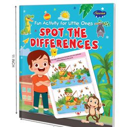 sawan Pack of 4 Fun Activity For Little Ones Word Search Crossword Join The Dots & Spot The Differnces - English image 2