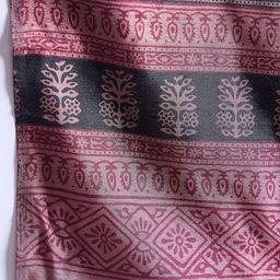 Anouk Rustic Bagh Silk Blend Bagh Saree image 2