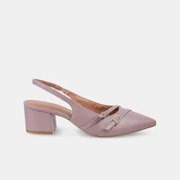 Vizzano Block Mules with Buckles image 3