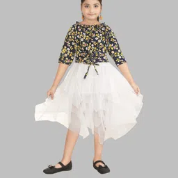 Nickys Disegno Girls Yellow Dresses-47